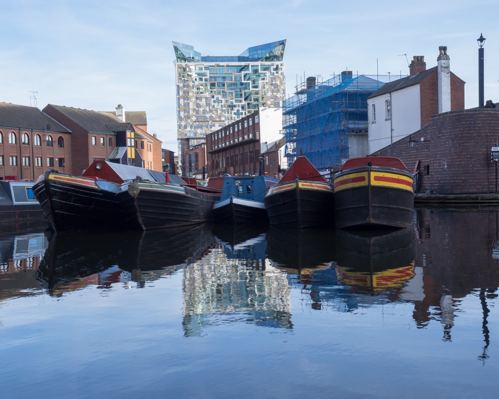 Gas Street Basin and The Cube